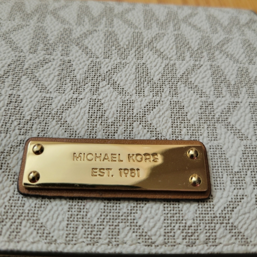 🎉HP🎉NWT!! Michael Kors Money Pieces Flap Card Wallet - Picture 9 of 14